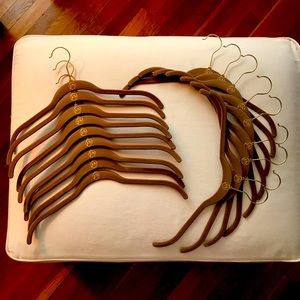 NWOB Joy Mangano Huggable Shirt Hangers 18 Ct